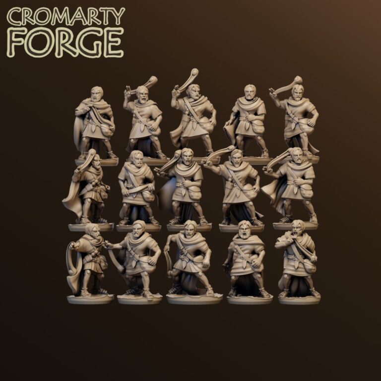 15mm Early Imperial Roman Slingers Small Unit – The Plastic Soldier Company