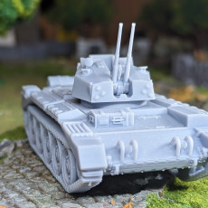 WW2 British and Commonwealth Crusader AA Mk III Tank 15mm – The Plastic ...